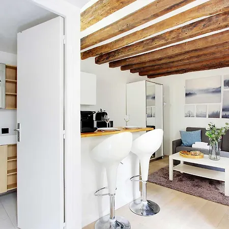 Cozy 2p - Rue Mouffetard Apartamento